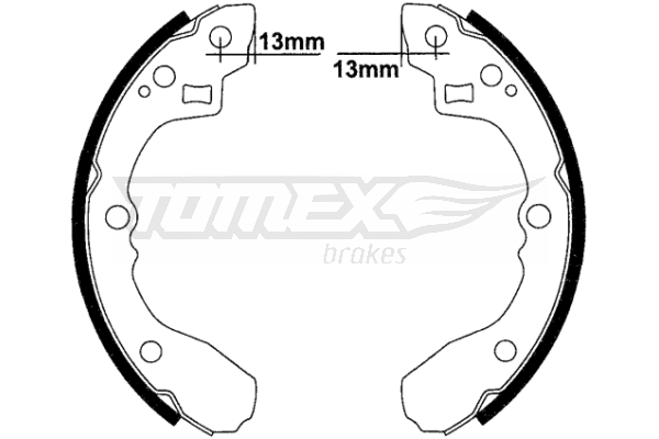 TOMEX Brakes TX 22-33 Sada...